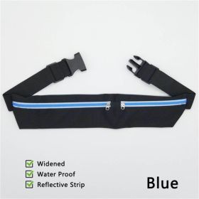 Widened Sports Bag Waterproof Running Belt Bum Waist Pouch Fanny Pack Camping Sport Hiking Zip Bag
