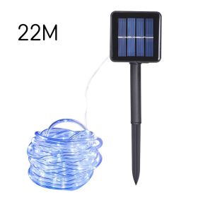 200LEDWaterproof Solar Fairy String Lights Copper Wire Outdoor Garden Xmas Decor-Blue