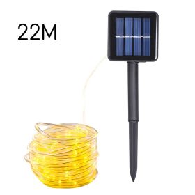 200LEDWaterproof Solar Fairy String Lights Copper Wire Outdoor Garden Xmas Decor- Warm white